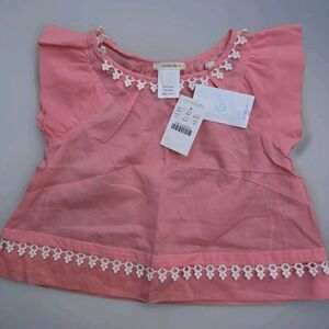 Crewcuts Cropped Toddler‎ Girls Blouse NWT Beach Top Size XS(4-5)
